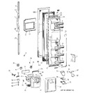 Diagram for 1 - Freezer Door