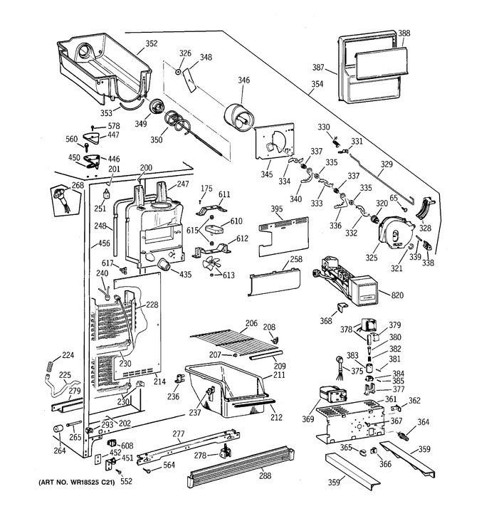 Diagram for TFX26KRDAAA