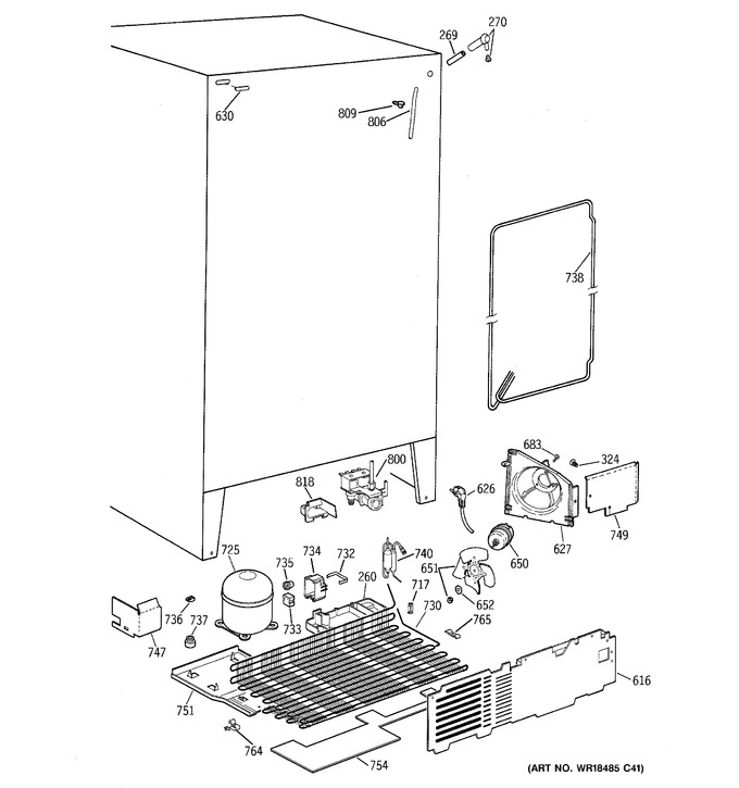 Diagram for TFX26KRDAWW