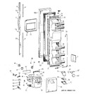 Diagram for 1 - Freezer Door