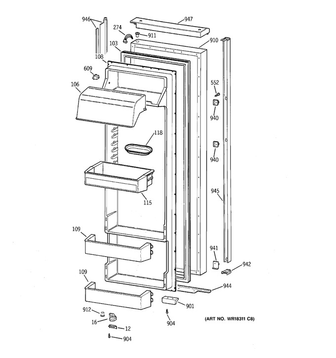 Diagram for TPX24BIDABB