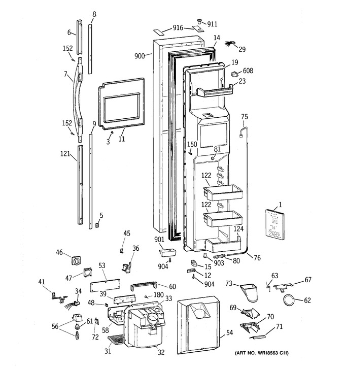 Diagram for TPX24PPDAWW