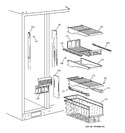 Diagram for 3 - Freezer Shelves