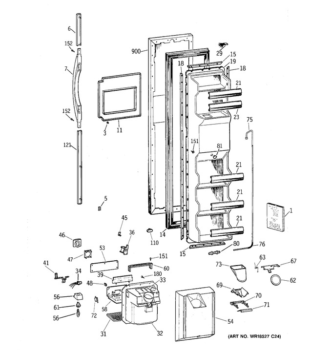 Diagram for TFM26KRDAWW