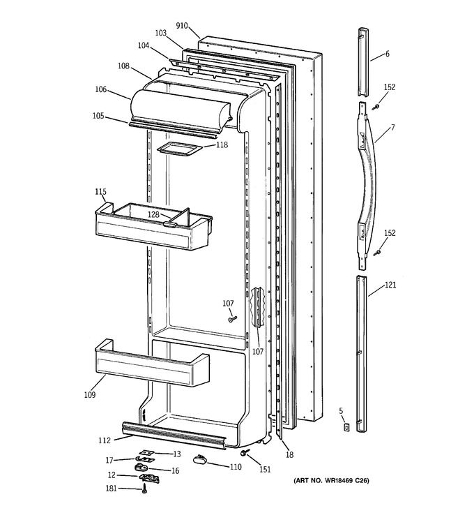 Diagram for TFM26KRDAWW