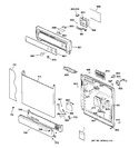 Diagram for 1 - Escutcheon & Door Assembly