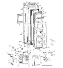 Diagram for 1 - Freezer Door