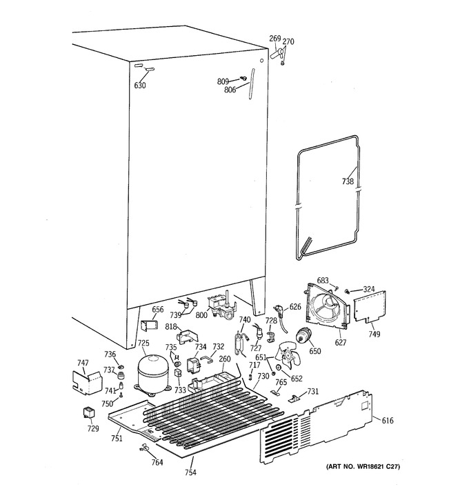 Diagram for TFJ22PRDAWW