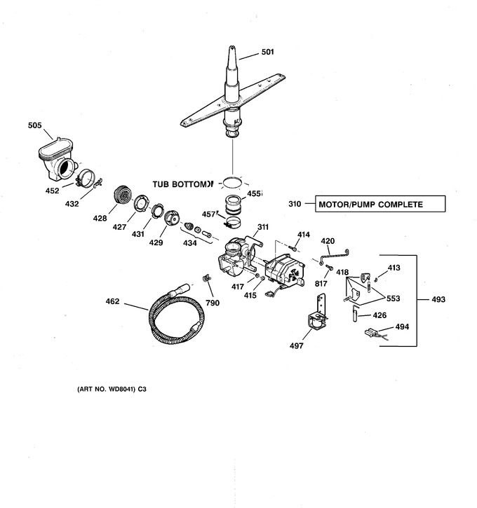 Diagram for GSD3420Z07BB