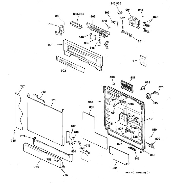 Diagram for GSD4122Z07BB