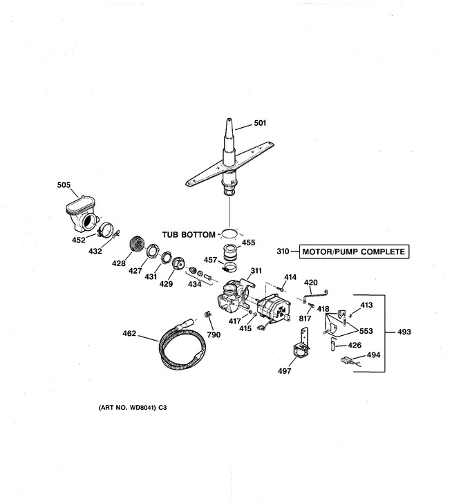 Diagram for GSD4132Z07WW