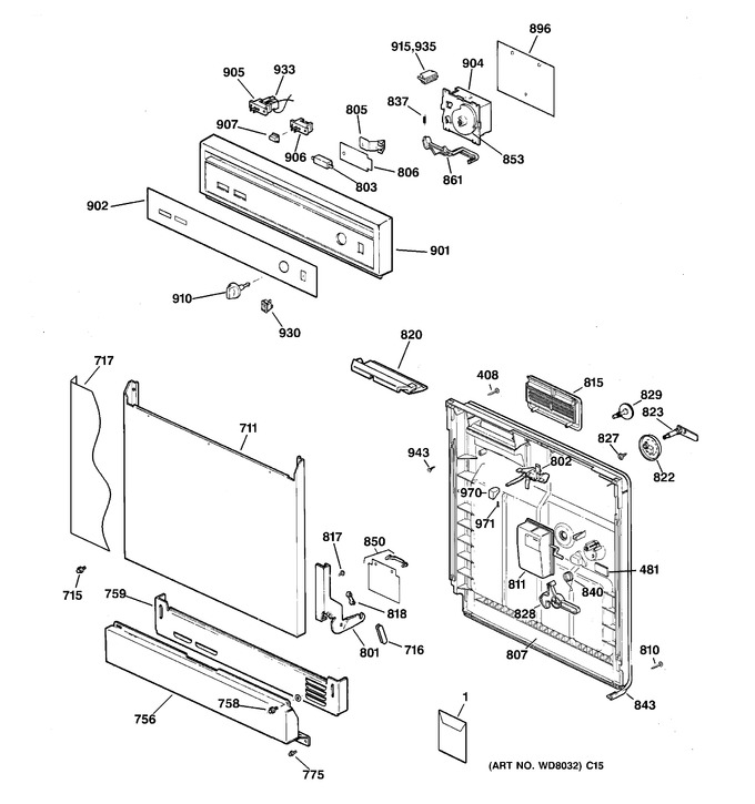 Diagram for GSD2130C07WW