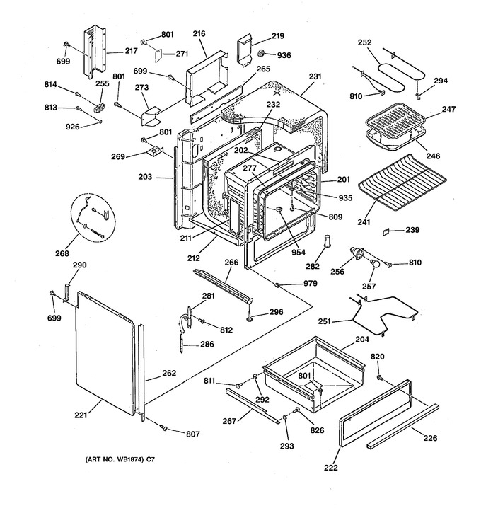 Diagram for JSS16PW4WH