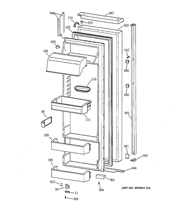 Diagram for TPX24BRBJBB