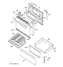 Diagram for 3 - Door & Drawer Parts