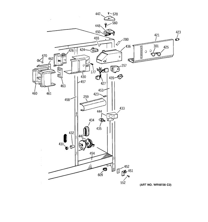 Diagram for TFG25PADAWW