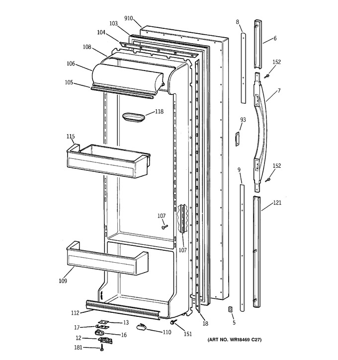 Diagram for TFG26PEDAWH