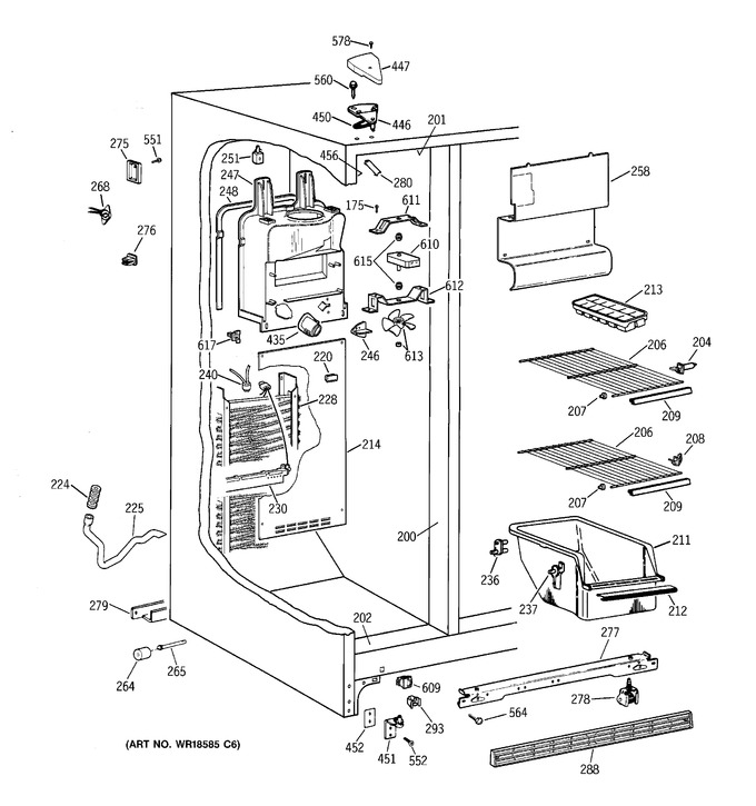 Diagram for CSX20BABKWH