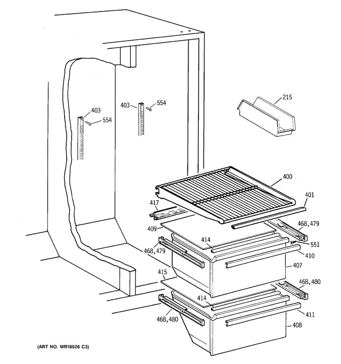 Diagram for CSX22BCBKWH