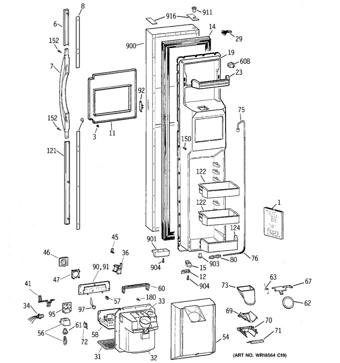 Diagram for TPX24PBBJWW