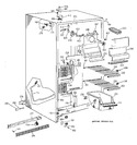 Diagram for 2 - Freezer Section