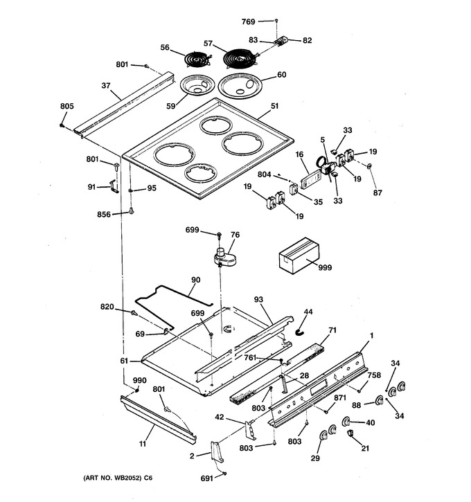 Diagram for JSS26BW3BB