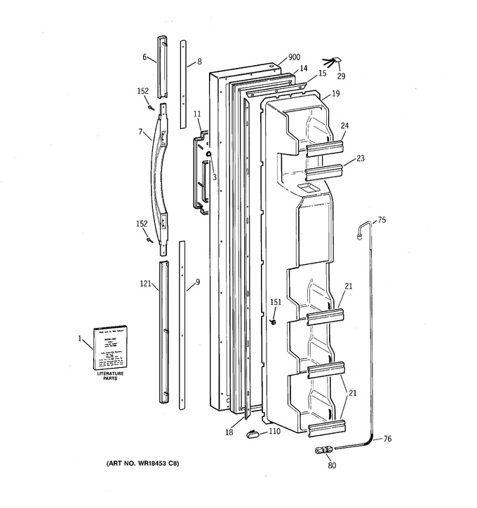 Diagram for TFX22ARBGWW