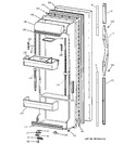 Diagram for 3 - Fresh Food Door