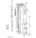 Diagram for 1 - Freezer Door