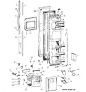 Diagram for 1 - Freezer Door