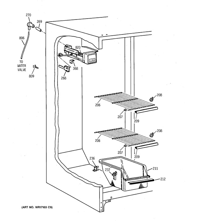 Diagram for TFX22GRBGWW