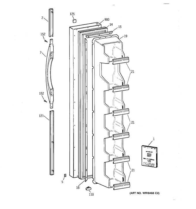 Diagram for TFX20SABGWW