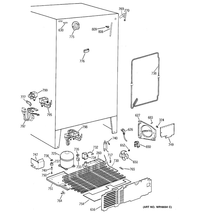 Diagram for TFX22PPBGCC