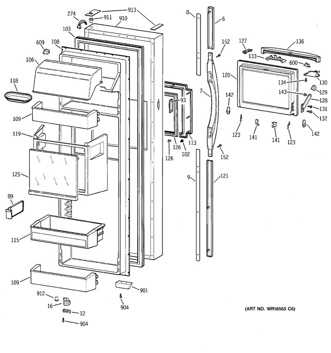 Diagram for TFK30PFBGWW