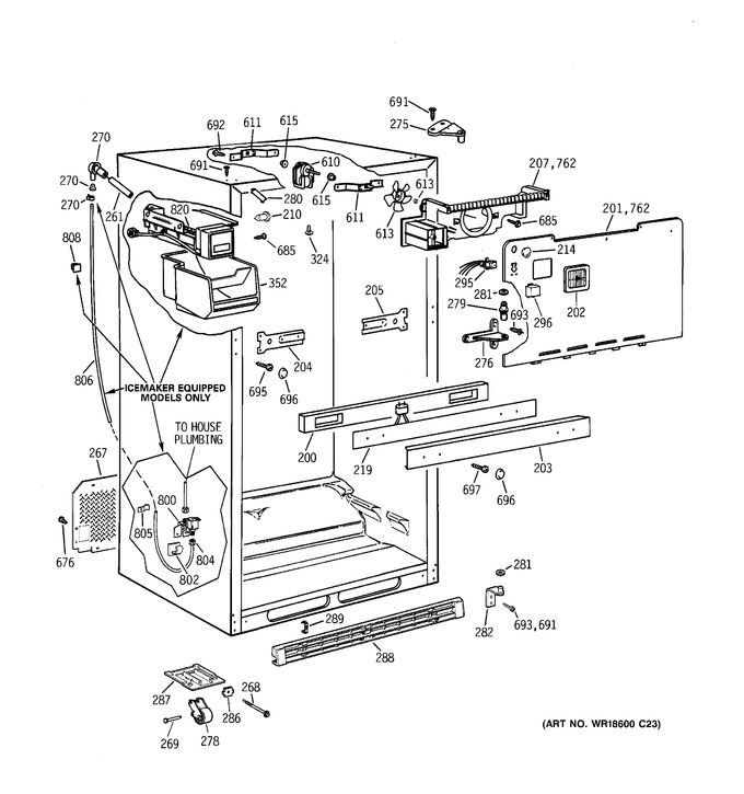 Diagram for TBX18IIDBRAA