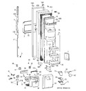 Diagram for 1 - Freezer Door