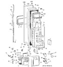 Diagram for 1 - Freezer Door