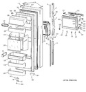 Diagram for 2 - Fresh Food Door