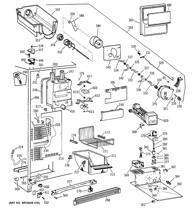 Diagram for TFX25PPBGCC