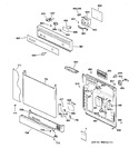 Diagram for 1 - Escutcheon & Door Assembly