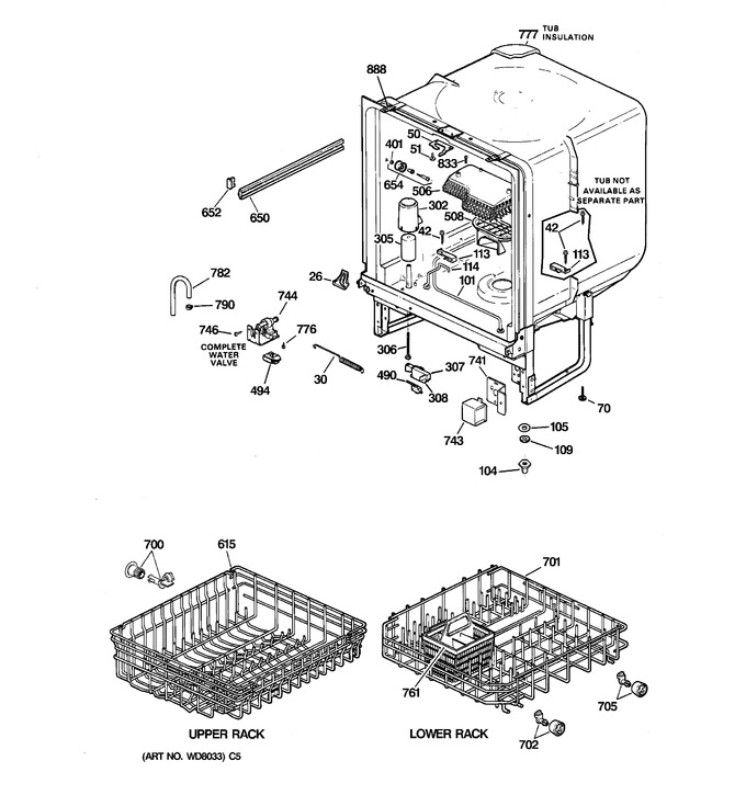 Diagram for GSD2200Z07WH