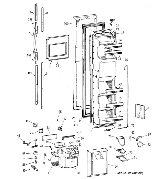 Diagram for TFZ22PRBGWW