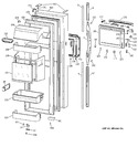 Diagram for 2 - Fresh Food Door