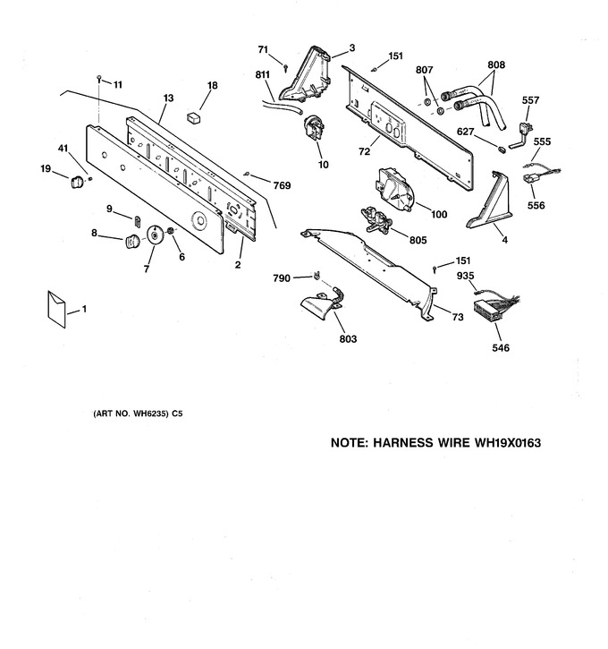 Diagram for WBXR1090A0WW