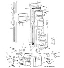 Diagram for 1 - Freezer Door