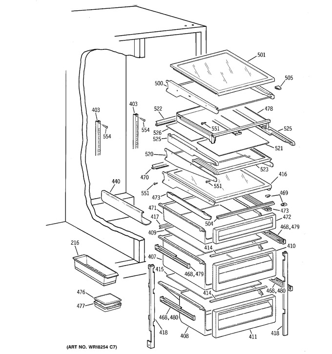 Diagram for TPG24PFCGWW