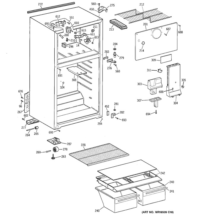 Diagram for CTZ16DACDRWW