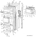 Diagram for 2 - Fresh Food Door