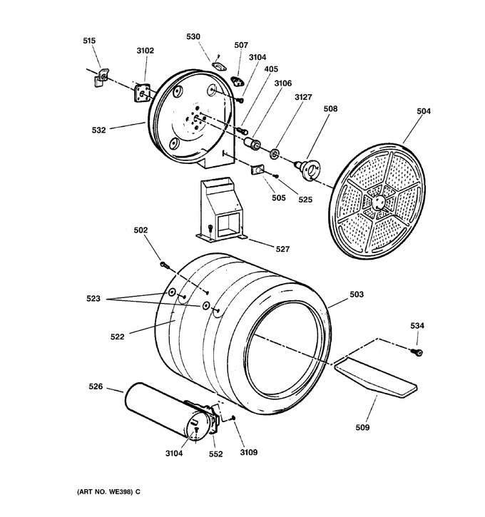 Diagram for DNSR475GY0AA