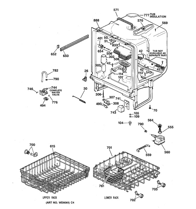 Diagram for GSD3125F00BB